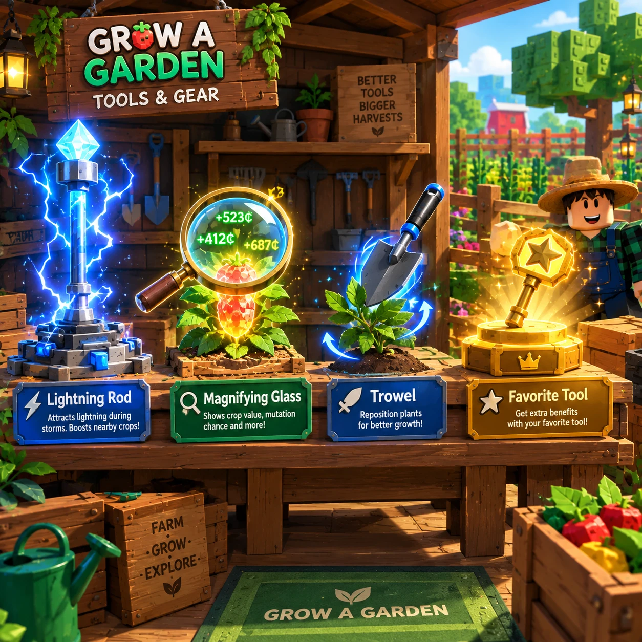 Grow a Garden Gear Guide: Every Tool Ranked & Explained (2026)