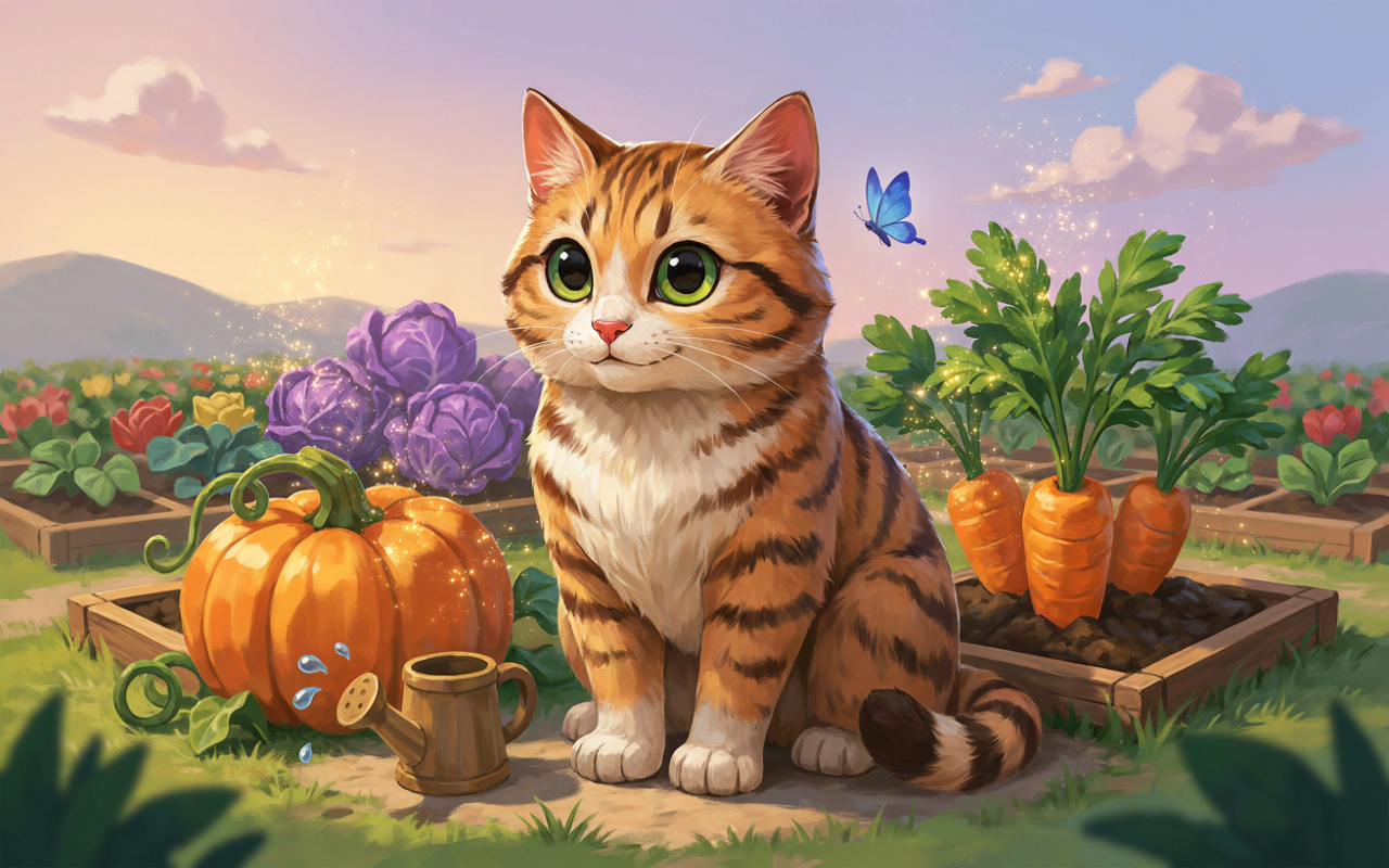 Orange Tabby (Huge Tabby Cat) in Grow a Garden: Ability, Weight & Value Guide